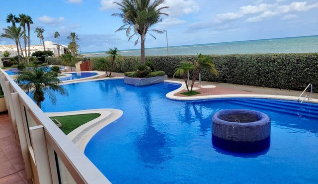 2BR Ocean View Beach Apartment Pool La Manga
