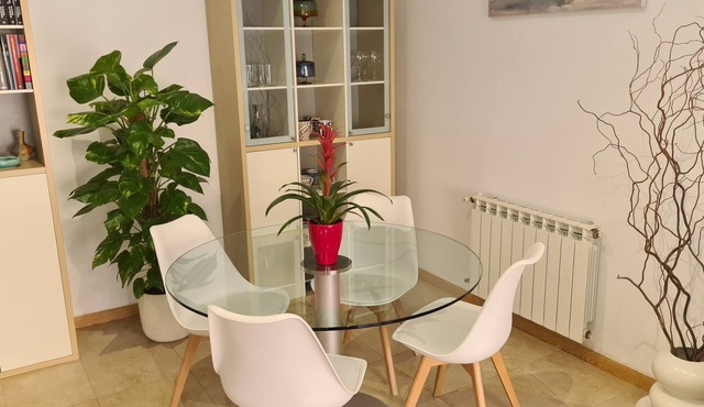Apartamento entero, amplio, sin escaleras, seguro, confortable.