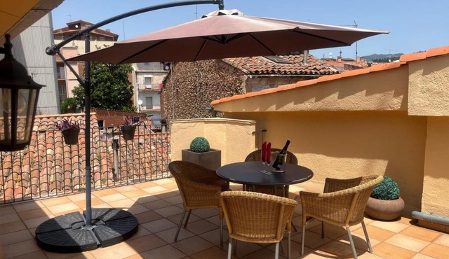 Apartament climatitzat Les Golfes de Can Mascarbo, mimar-te en un confortable espai