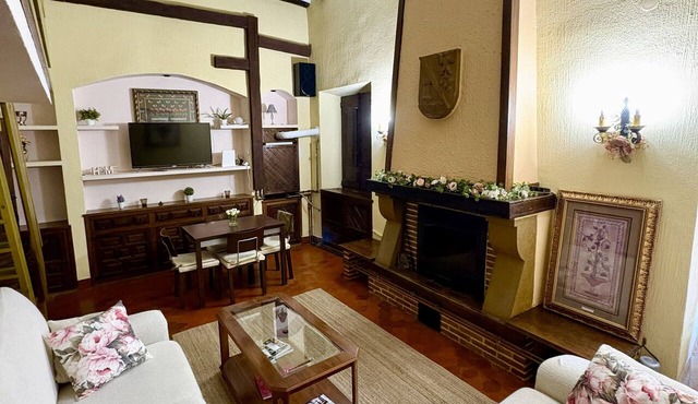 Apartamento medieval con vistas al río en el Camino