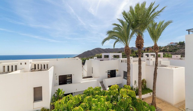 Apartment 'Amanecer En Macenas' with Sea View, Wi-Fi and Air Conditioning in Mojácar