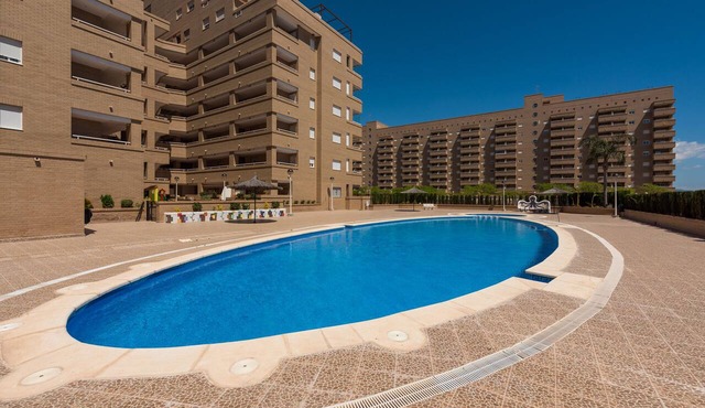 Apt 3 rooms + WIFI + POOL + GARAGE in Marina D´Or