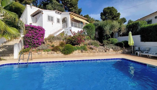 Casa Lydia. Lovely villa with private pool and gardens. Sleeps 6. Moraira