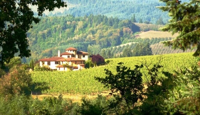 Casi Cielo Vineyard Estate, Willamette Valley, near Portland, Views & Hot Tub in Forest Grove