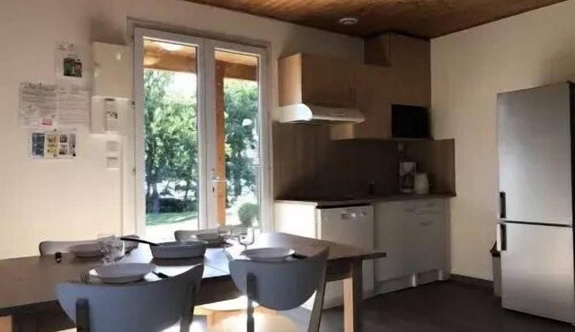Chalets de la Vingeanne * - Chalet PMR superior (person with reduced mobility) 39m2-2 bedrooms/terrace covered 6 pers 6 persons in LONGEAU PERCEY