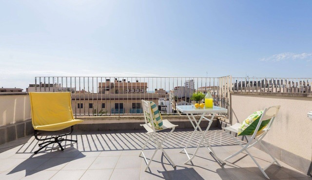 Cosy apartment for 6 people with WIFI, A/C, TV, terrace and pets allowed