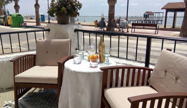 FIRST LINE MAR MENOR WITH WIFI, 2 BICYCLES, VERY LARGE