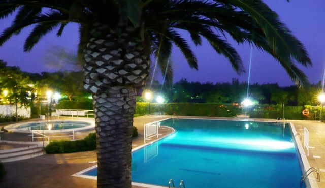 Family apartment near the beach, pool and pets allowed