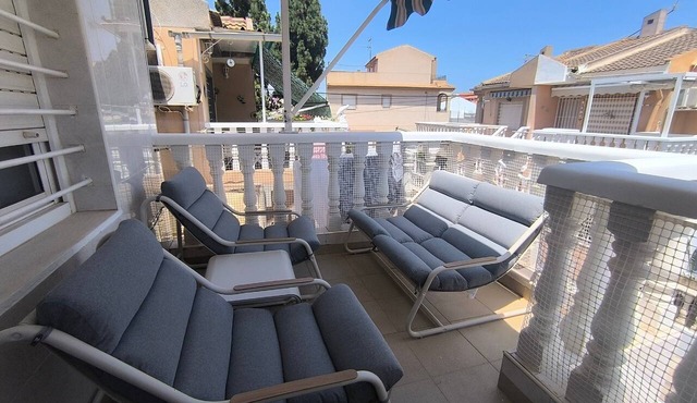 Holiday Home 'Pedro Mar Menor' with Balcony, Wi-Fi and Air Conditioning
