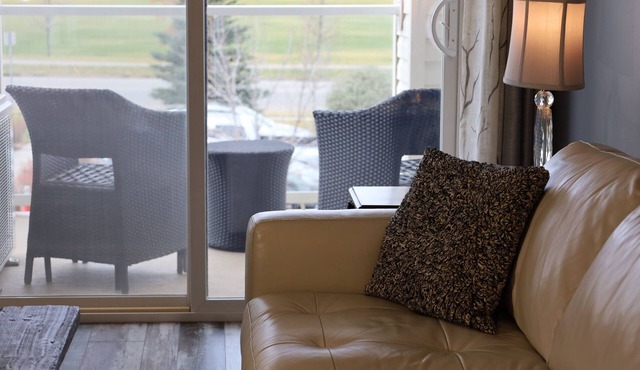 Immaculate + cozy condo across from park in Saskatoon
