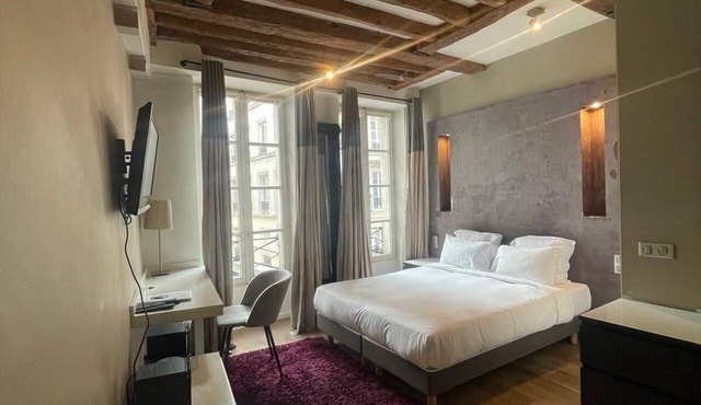 Intimate design studio in the heart of Marais - A/C - Steps from the Pompidou Centre - Marais Sicile II by Habitat Parisien in Paris