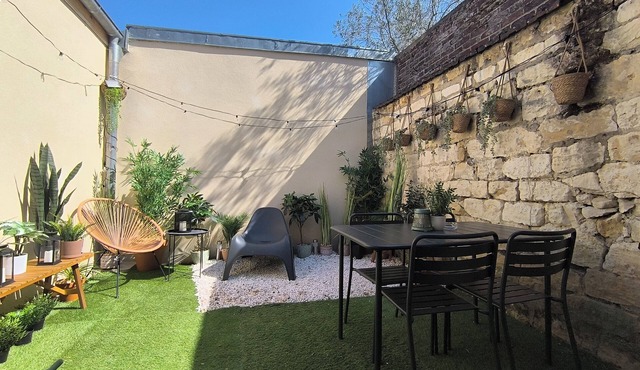 ★Les Grumes ★Centre Ville★Patio★Wifi in Compiègne