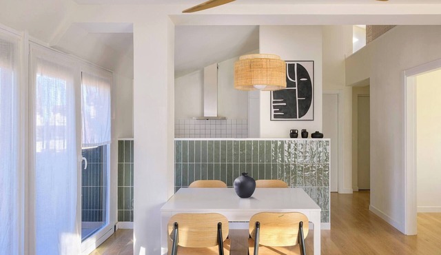 Loft PENTHOUSE on the BEACH with 2 terraces