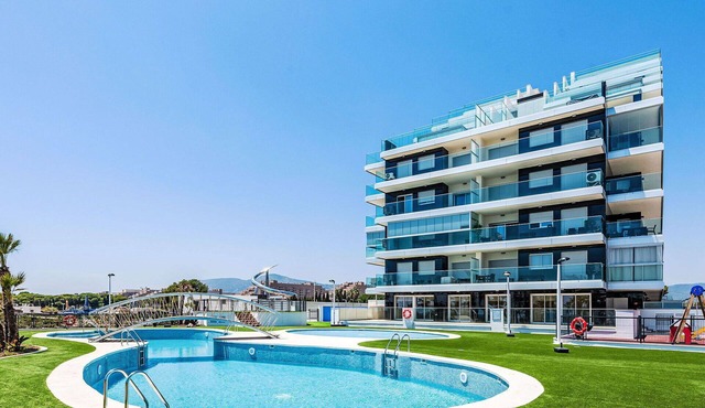 Lovely apartment for 4 guests with pool, WIFI, A/C, TV and terrace