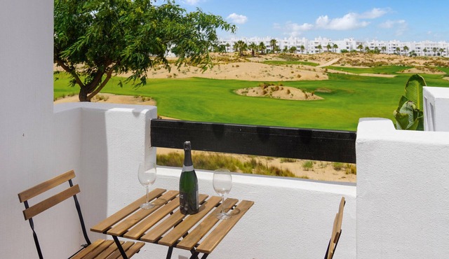 Lovely apartment in Balsicas with outdoor swimming pool