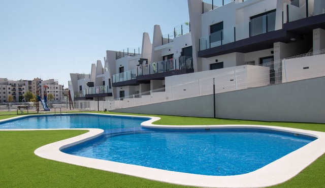 Luxury apartment with roof terrace
