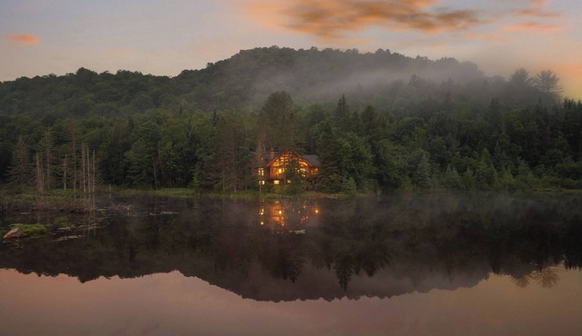 Mazama | Private Lake | Hot tub | Sauna | 16 pers | Kayak | Paddleboard in Wentworth-Nord