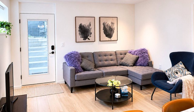 New, Sunny Two Bedroom Garden Suite in Prime Kitslano in Vancouver