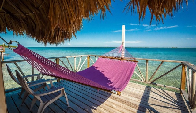 Overwater Bungalow w/Private Patio & Incredible Ocean Views in Dangriga