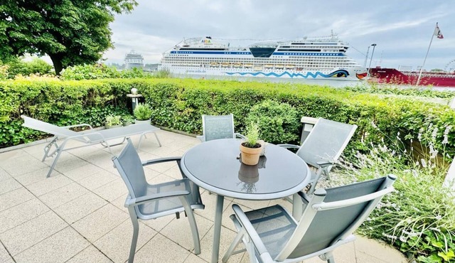 Pilot house, studio sea view in Warnemünde