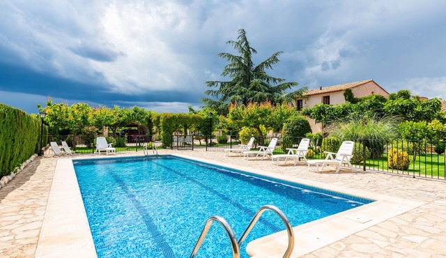 Rural Masia 'El Catala' with Mountain Views, Private Saltwater Pool, and Air Conditioning