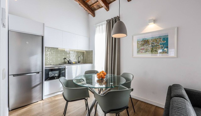 Spectacular renovated studio penthouse