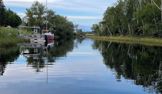 Tranquility on the River in Britt