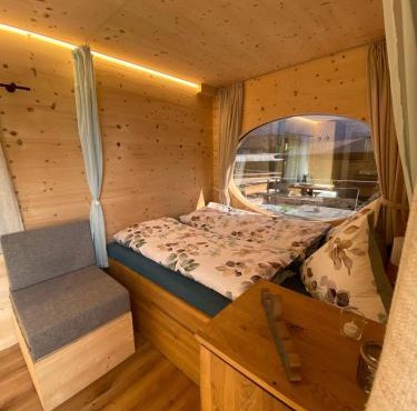Unique Tiny Eco Lodges with gorgeous views to Jungfrau Massiv in Interlaken