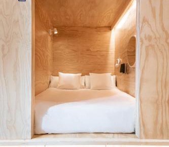 Single Bed in Dormitory Room