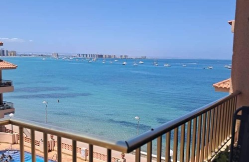 San Javier Apartment | Beachfront 3BR Condo w Pool Views Sleeps 10