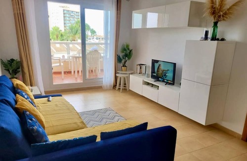 Diputacion de Rincon de San Gines Apartment | 2BR Ocean View Beach Apartment Pool La Manga
