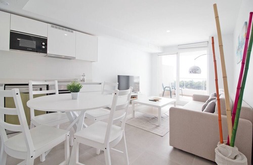 Canet de Berenguer Apartment | Global Vacacional: Apartment with terrace, sea and pool views