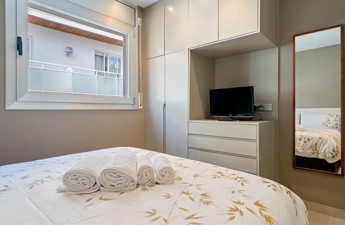 Torredembarra Apartment | Mediterranean sea views while having breakfast