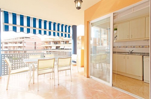 Canet de Berenguer Apartment | Global Vacacional: Apartment with pool and terrace in Canet beach