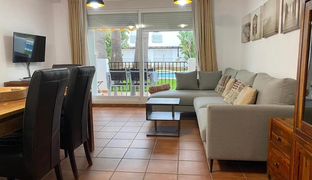 TOWNHOUSE ROMANA BEACH, ALCOSSEBRE, IDEAL FAMILIES. SWIMMING POOL, BARBECUE, A/C, TERRACE