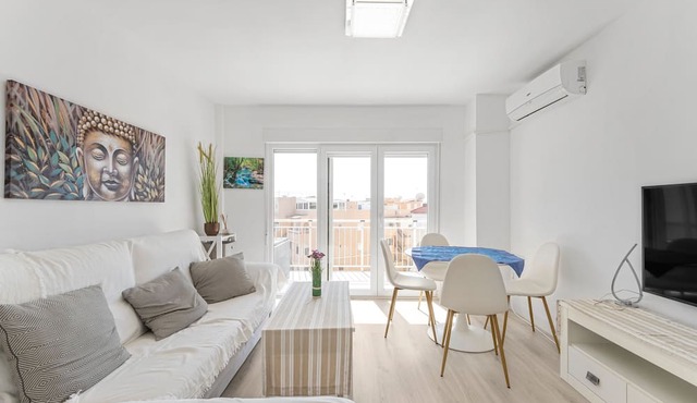 Apartment 'Antogil-mata1' with Sea View, Private Terrace and Air Conditioning