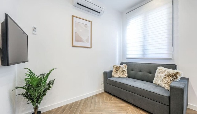 Urban Tranquility in Madrid with Modern Comforts