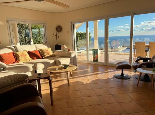 Sea View Altea Hills Solar Heated Pool 4 King Beds